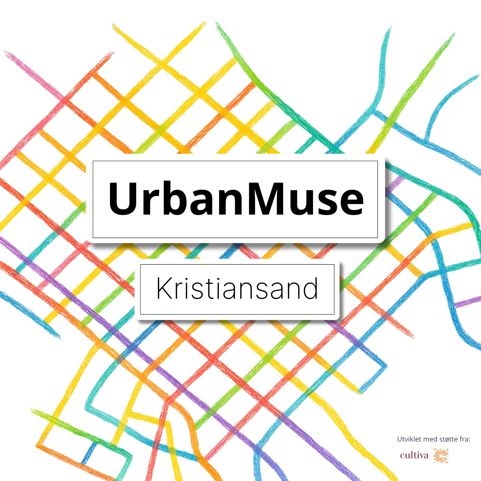 UrbanMuse Kristiansand — an app for exploring street art and cultural landmarks.